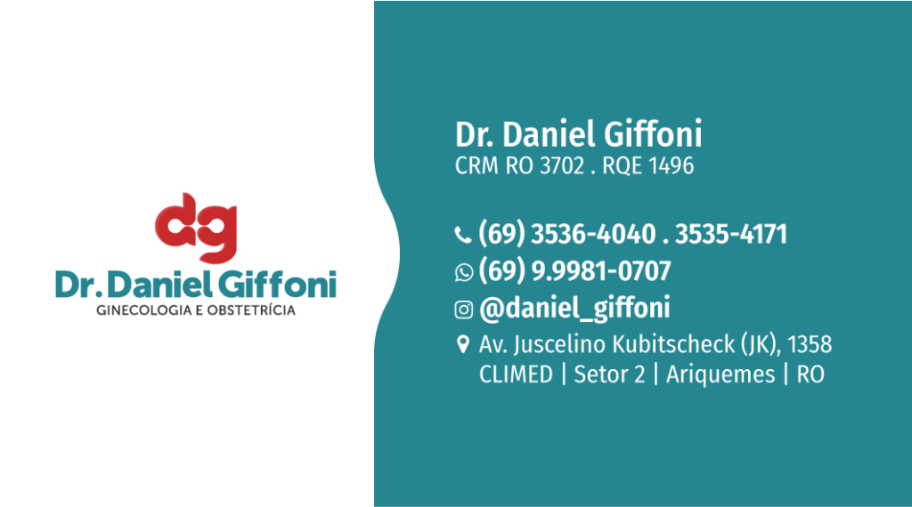 Cartão de Visita - Dr. Daniel Giffoni